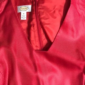 Rose pink sleeveless dress with jacket